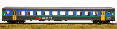 Roco 74566 – 2. Klasse Schnellzugwagen EW II der SBB 