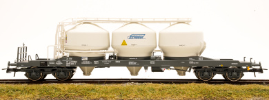 Roco 76882 – Staubsilowagen Uacs der Pultrans Bahntransport GmbH 