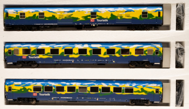 ACME 90083 – 3-teiliges Personenwagen-Set Touristik der DB AG 