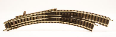 Fleischmann 9142R (N) – Bogenweiche rechts R1/R2 