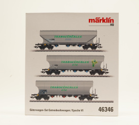 Märklin 46346 – 3-teiliges Getreidesilowagen-Set Uagps der Ermewa SA 