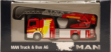 Herpa 915144 (1:87) – Mercedes-Benz Atego Drehleiter Metz 