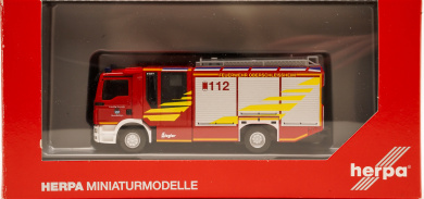 Herpa 095778 (1:87) – MAN TGS M Ziegler Z-Cab HLF 20 Löschfahrzeug Feuerwehr Oberschleissheim 