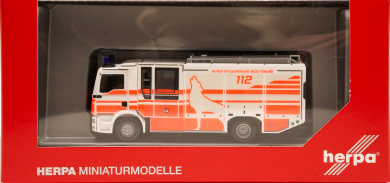 Herpa 095310 (1:87) – MAN TGM Ziegler Z-Cab Löschfahrzeug – Feuerwehr Wolfsburg 