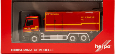 Herpa 095464 (1:87) – Mercedes-Benz Arocs M Wechsellader-LKW Feuerwehr Stadt Herzogenrath 
