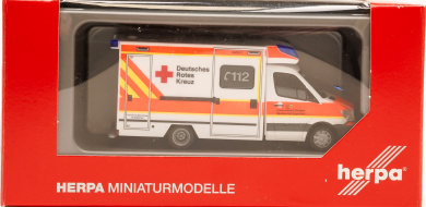 Herpa 093217 (1:87) – Mercedes-Benz Sprinter Fahrtec RTW DRK Stuttgart 