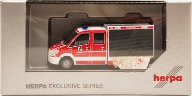 Herpa 929394 (1:87) – Mercedes-Benz Sprinter VRF Feuerwehr Basel Landschaft 