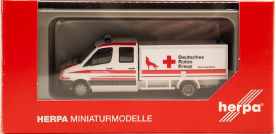 Herpa 093484 (1:87) – VW Crafter mit Kofferaufbau DRK Wolfsburg 