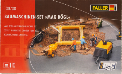 Faller 130730 (1:87) – Bausatz Baumaschinen- Set MAX BÖGL 