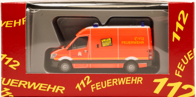 Herpa 923880 (1:87) – Mercedes-Benz Sprinter 13 GW 1 Feuerwehr Hamburg 112 Notfallsanitäter 