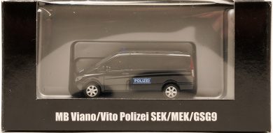 Herpa 920070 (1:87) – Mercedes-Benz Viano/Vito Polizei SEK/MEK/GSG9 