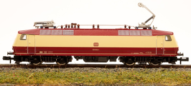 Fleischmann 7350 (N) – Mehrzweck-Elektrolok BR 120 der DB, digital (DCC) & Sound 