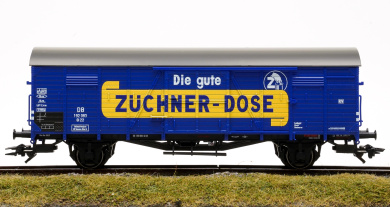 Märklin 48173 – Gedeckter Güterwagen Gl 22 -Züchner-Dose- drer DB, Jahreswagen 2023 