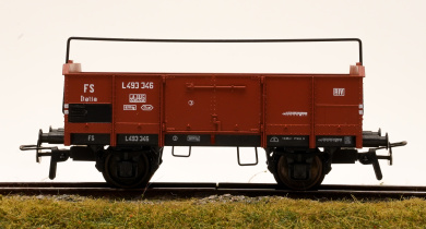 Klein Modellbahn 3047 – offener Güterwagen mit Bügel der FS 