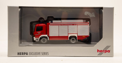 Herpa 258388 (1:87) – Mercedes-Benz Atego Rüstwagen RW2 Feuerwehr Ansbach 
