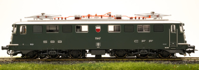 ESU 31536 (DC/AC) – Elektrolok Ae 6/6 der SBB, digital (Mfx/MM/DCC/Sx) & Sound & Pantoantrieb 