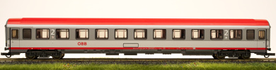 Roco 45355 – 2. Klasse Eurofima Schnellzugwagen der ÖBB, im Upgrading-Design 