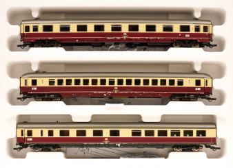 Roco 74123 – 3-teiliges TEE-Zugset 26/27 Erasmus der DB 