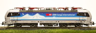 Roco 7510038 (DC) – Elektrolok BR 193 Vectron Goldpiercer der SBB Cargo, digital (DCC) & Sound,  limitiert auf 500 Stück 