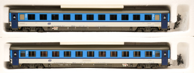 ACME 55085 – 2-teiliges Schnellzugwagen-Set Bmz 245 -EC 378- der CD 