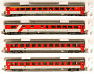 ACME 55038 – 4-teiliges Schnellzugwagen-Set -EC 172/173 Vindobona-der CD 