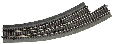 Roco 42574 – Bogenweiche links BWl5/6 mit Handantrieb, mit Bettung 