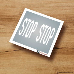 Mobax DE-W-20-H0 – STOP-Parkplatzmarkierung (klein) 