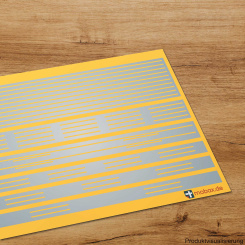 Mobax DE-G-03-H0 – Linien-Set 1 – Landstraße gelb 