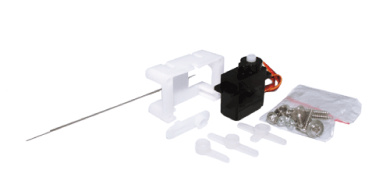 ESU 51804 – Servoantrieb, Präzisions-Miniaturservo, Microcontrollergesteuert mit Kunststoffgetriebe, mit Befestigungsmaterial 