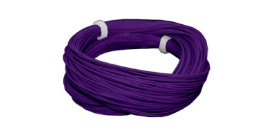 ESU 51941 – Hochflexibles Kabel, Durchmesser 0,5mm, AWG36, 10m Wickel, Farbe violett 
