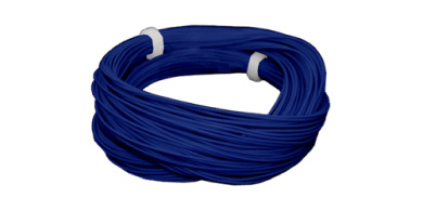 ESU 51949 – Hochflexibles Kabel, Durchmesser 0,5mm, AWG36, 10m Wickel, Farbe blau 