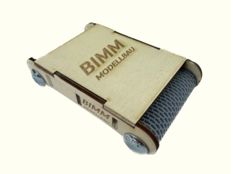 BIMM Modellbau BM001-50 (H0) – Bausatz Handwalze für die Strukturwalzen 