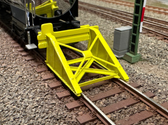 BIMM Modellbau BM501-14 (H0) – Prellbock in der Epoche VI, Fertigmodell 