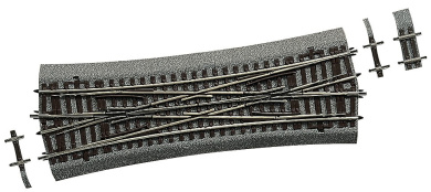 Roco 42595 – Doppelkreuzungsweiche DKW15 mit Bettung 