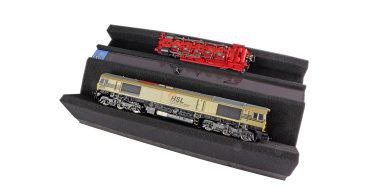 ESU 41010 –  Lokliege, Wartungsliege 33 cm für N, TT und H0, mit Magnetstreifen & anreihbar 