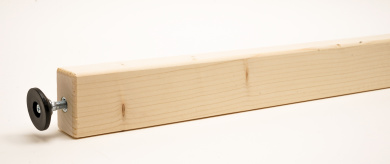 BraucheModellbahn BM300007 – Modulfuß mit Höhenausgleich, 80 cm, 2 Stück 