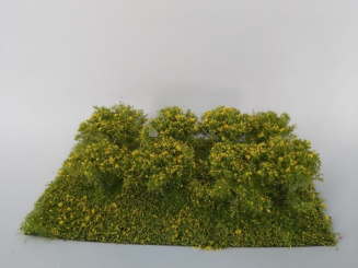 miniNatur 252-26 – Sträucher blühend gelb, Höhe 3 cm, 8 Stück 