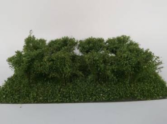 miniNatur 252-42 – Micro-Büsche Sommer, Höhe 1,5 cm, 8 Stück 