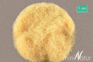 miniNatur 006-35 – Gras-Flock Goldbeige, 6,5 mm, 50 g Beutel 