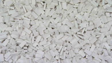 Juweela 28001 (H0) – Ziegel (NF), weiß, ca. 3000 Stück 