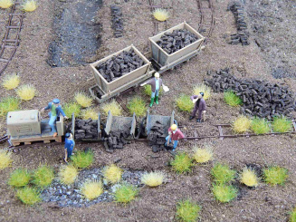 Juweela 28111 (H0) – Torfstich (Torfsoden), 10g 