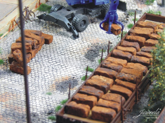 Juweela 28192 (H0) – Schrottballen rostig, 30 Stück 