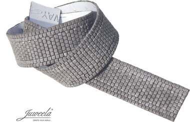 Juweela 28379 (H0e/m) – Flexyway Gleiszwischenraum Kopfstein, 6 Segmente 