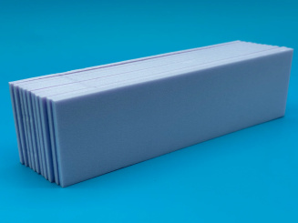 BIMM Modellbau BM001-61 – Präge/Modellbauplatten für Strukturwalzen, 10Stück 