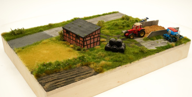 BraucheModellbahn – Grundlagen-Seminar Landschaftsgestaltung "Landwirtschaft", 25. bis 26.09.2026 