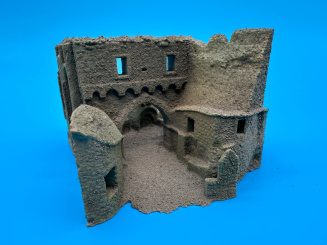 BIMM Modellbau – Schlossruine H0, Fertigmodell 