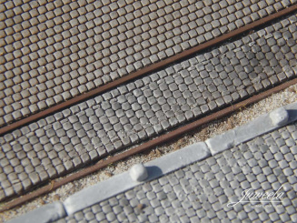 Juweela 21307 (N) – FLEXYWAY Gleiszwischenraum Kopfstein, 6 Segmente 