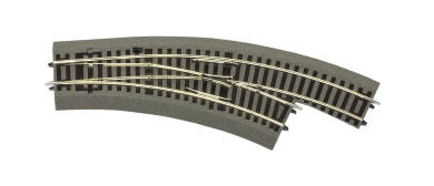 Roco 42561 (alt 42557) – Bogenweiche rechts Bwr2/3, mit Handantrieb 