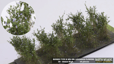Martin Welberg Scenic Studios SBL – Lavendelsträucher Typ B 