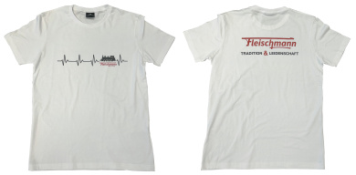 Fleischmann T-Shirt Größe XL, weiß 